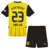 Officiële Voetbalshirt + Korte Broek Borussia Dortmund Emre Can 23 Thuis 2024-25 - Kids